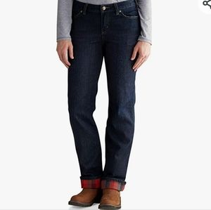 Carhartt Flannel Lined Original Fit Jeans - Size 16 Tall